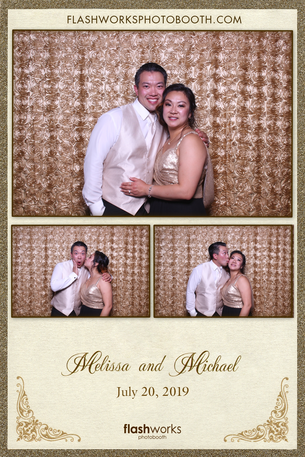 Michael and Melissa's Wedding | View more photos from the event at gallery.flashworksphotobooth.com/u/FlashworksPhotoboothInc/Michael-and-Melissas-Wedding